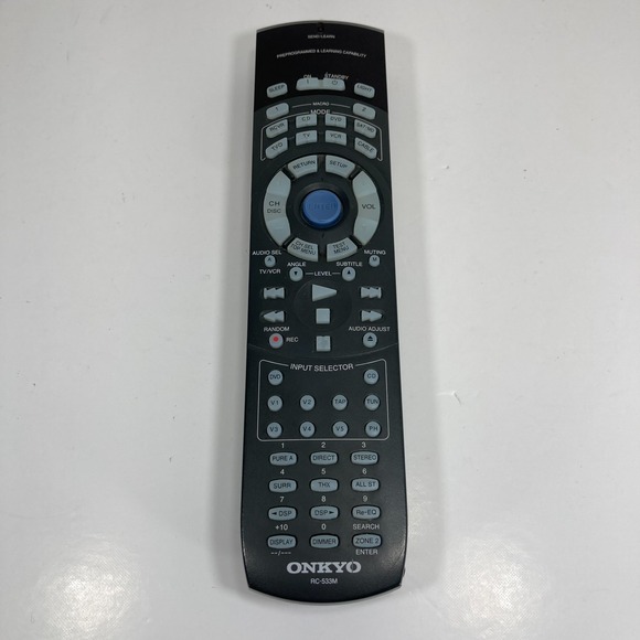 Onkyo Other - ONKYO RC-533m Remote Control Original OEM Genuine -‎ TESTED